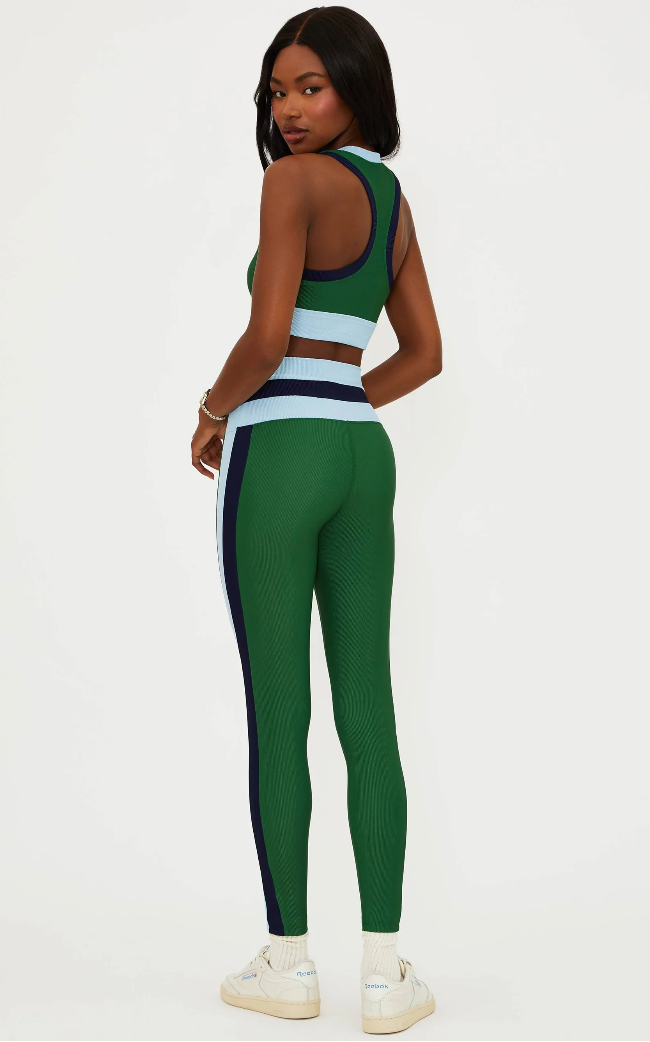 Beach Riot Mariella Legging Ivy Colorblock