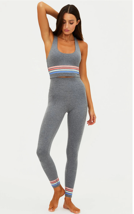 Beach Riot Piper Legging Horizon Heather Gray Soft Serve