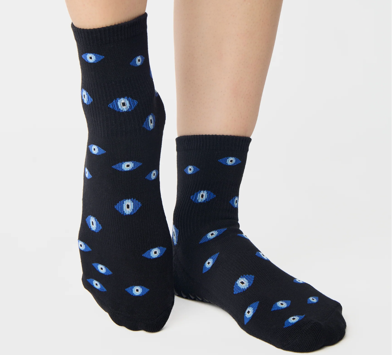 Pointe Studio Evil Eyes Ankle Grip Sock