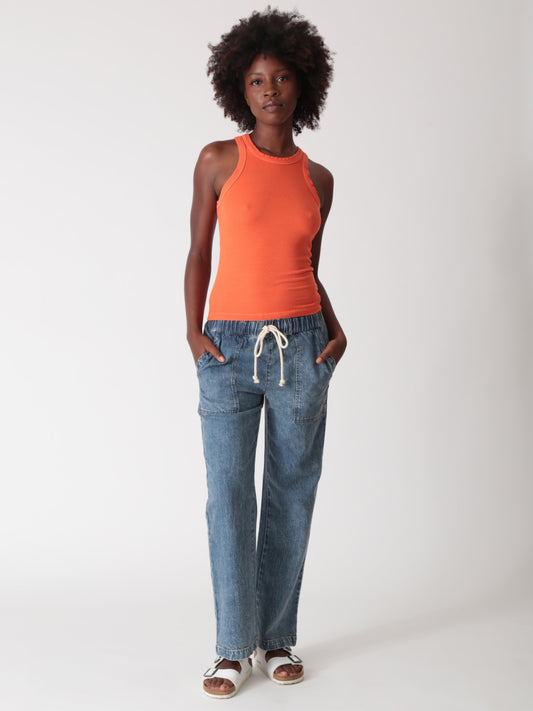 Electric & Rose Sinclair Stretch Rib Tank