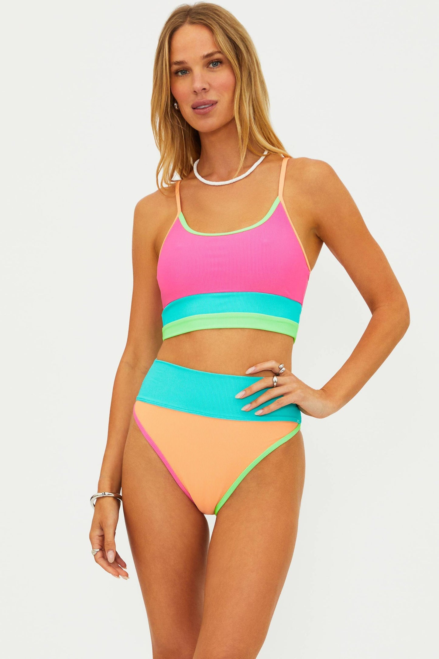 Beach Riot Eva Top Aqua Haze