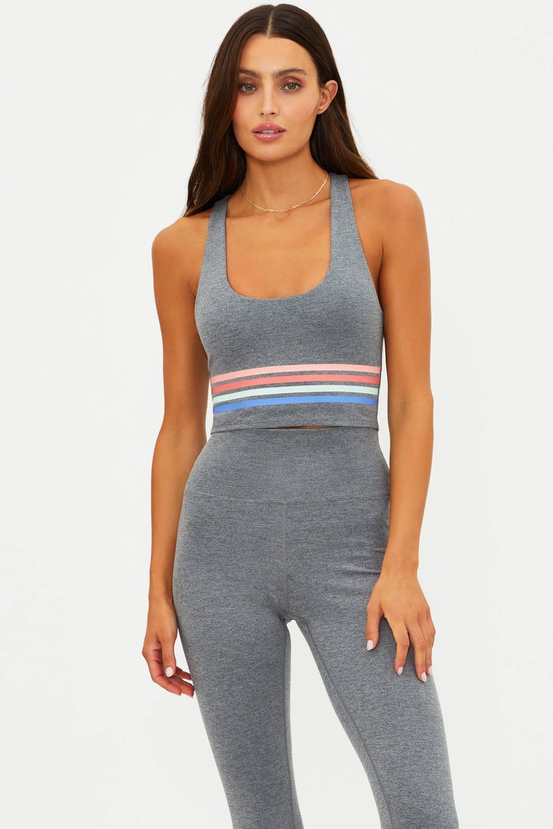 Beach Riot Yara Top Horizon Gray Soft Serve