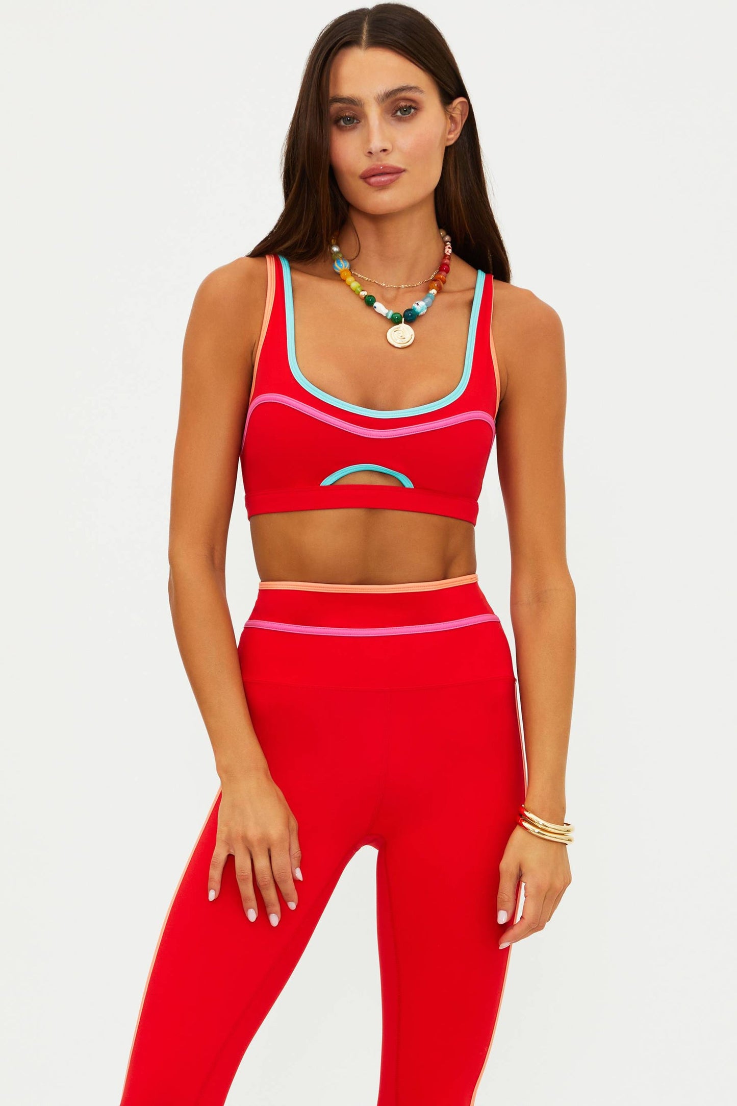 Beach Riot Moxie Top Strawberry Smoothie