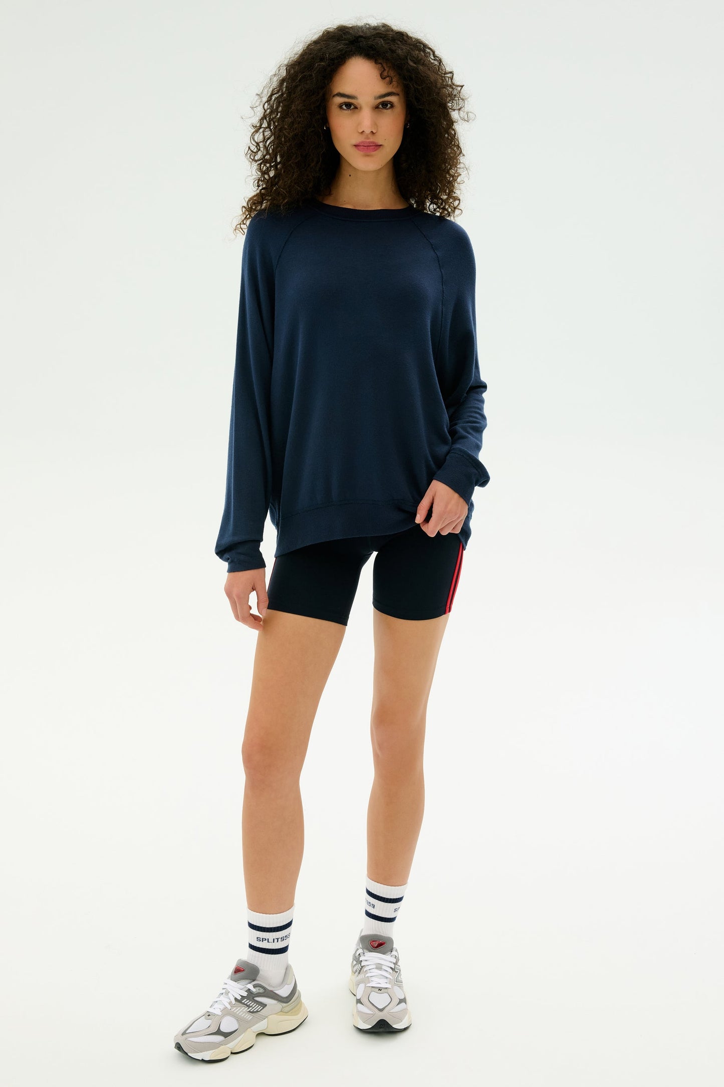 Splits59 Andie Oversized Fleece Sweatshirt