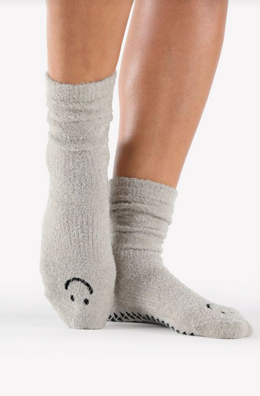 Pointe Studio Happy Cloud Crew Grip Sock