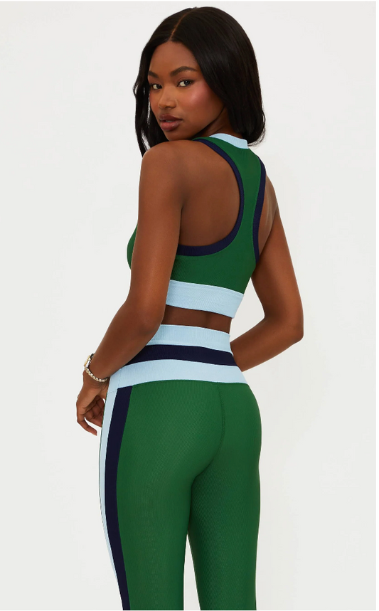 Beach Riot Gwen Top Ivy Colorblock