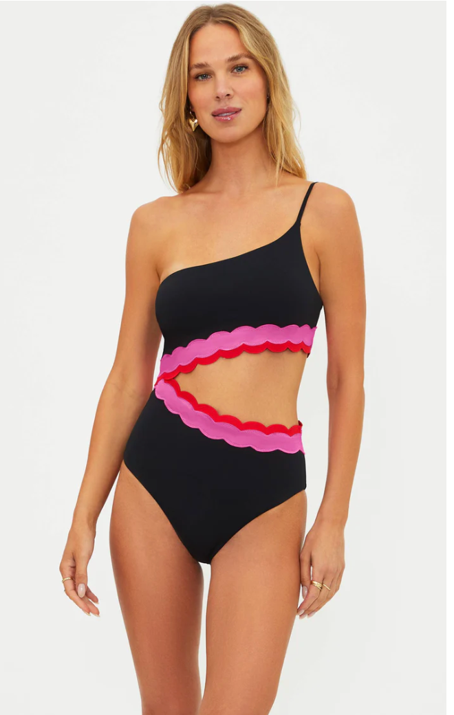 Beach Riot Liora One Piece Electric Wave