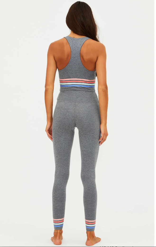 Beach Riot Piper Legging Horizon Heather Gray Soft Serve
