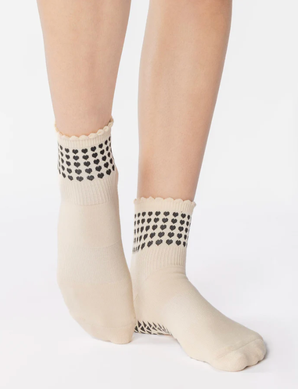 Pointe Studio Sweetheart Ankle Grip Sock