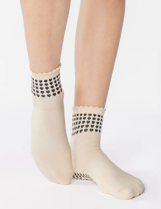 Pointe Studio Sweetheart Ankle Grip Sock