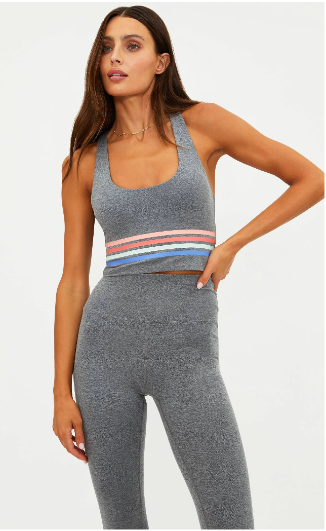 Beach Riot Yara Top Horizon Gray Soft Serve