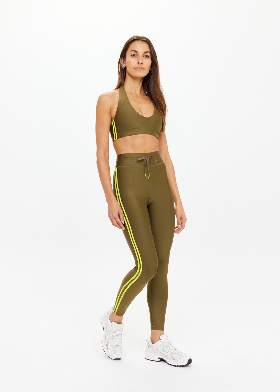 The Upside Oxford 25in Midi Pant