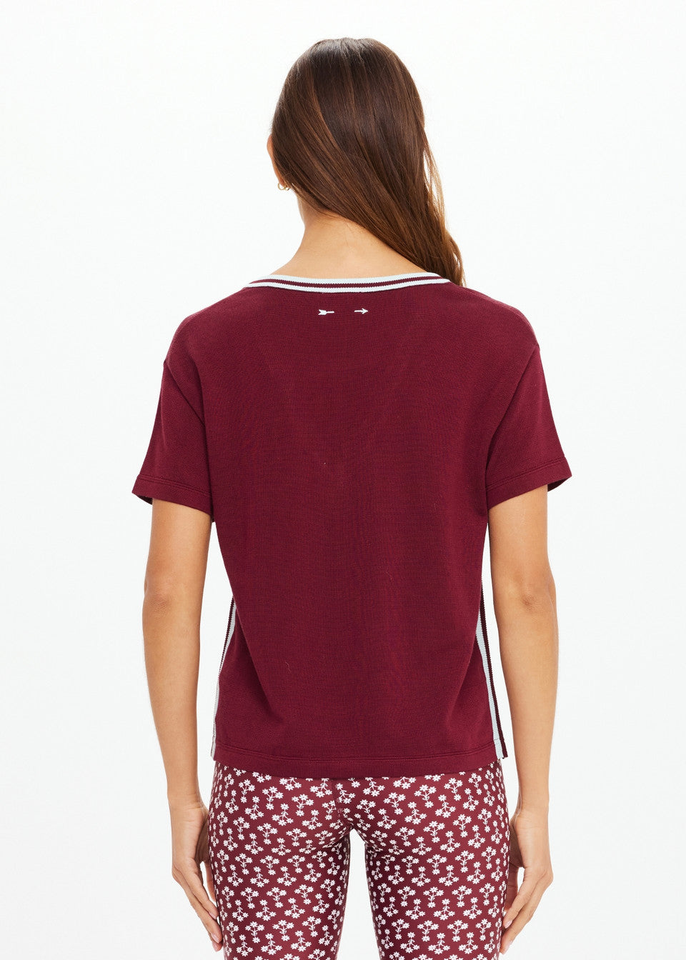 The Upside Sienna V Neck Tee