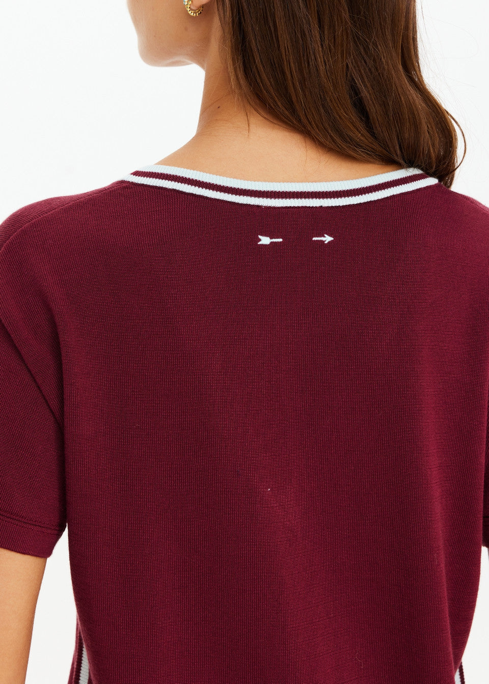 The Upside Sienna V Neck Tee