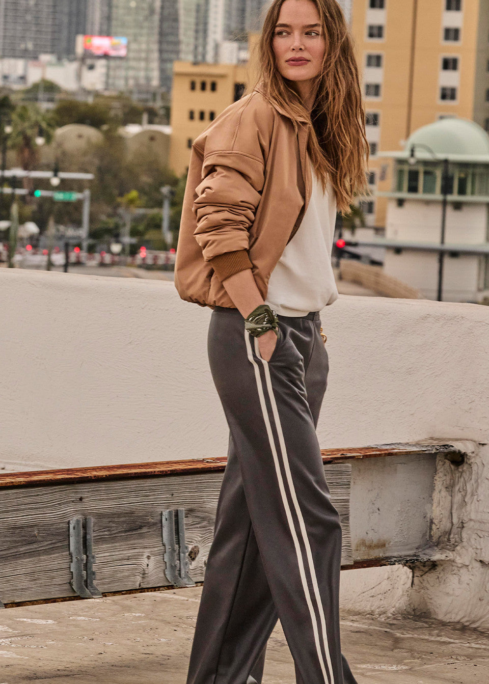 The Upside Vegan Leather Twilight Pant