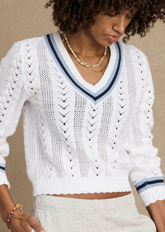 The Upside Citta Sonny V Neck Sweater